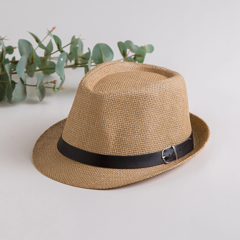 Parent-Child Straw Hat, Jazz Fringed Beach Hat, Kids Hats, Children Hats, Kids Straw Leather Cowboy Hats, Leather Belt Hats, Customized Logo Hats, Custom Hats