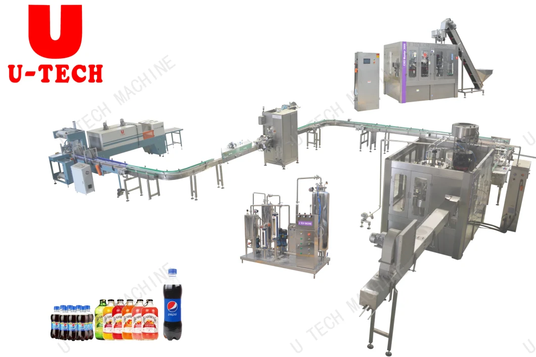 Carbonated Soft Drink Making Machine, Soft Water Production Line