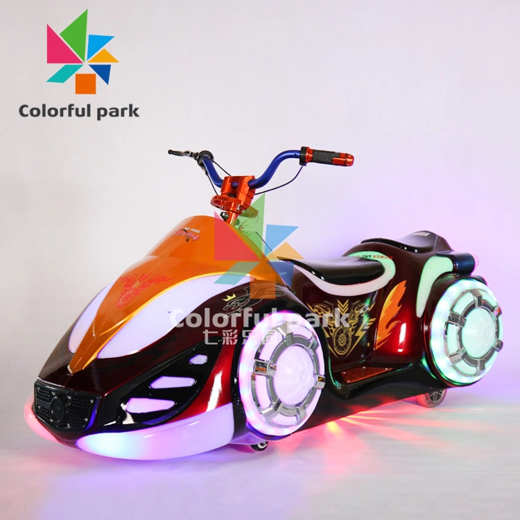 Colorful Park Coin Operated Racing Game Machine Kiddie Ride Game Machine Game Coin Machine