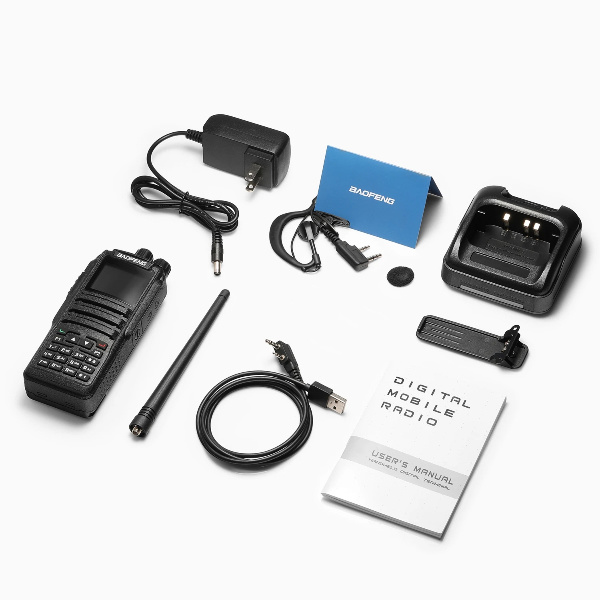 Handheld Dual Band Wireless Communication Digital Signal Walkie Talkie VHF UHF Dmr Baofeng Dm-1701