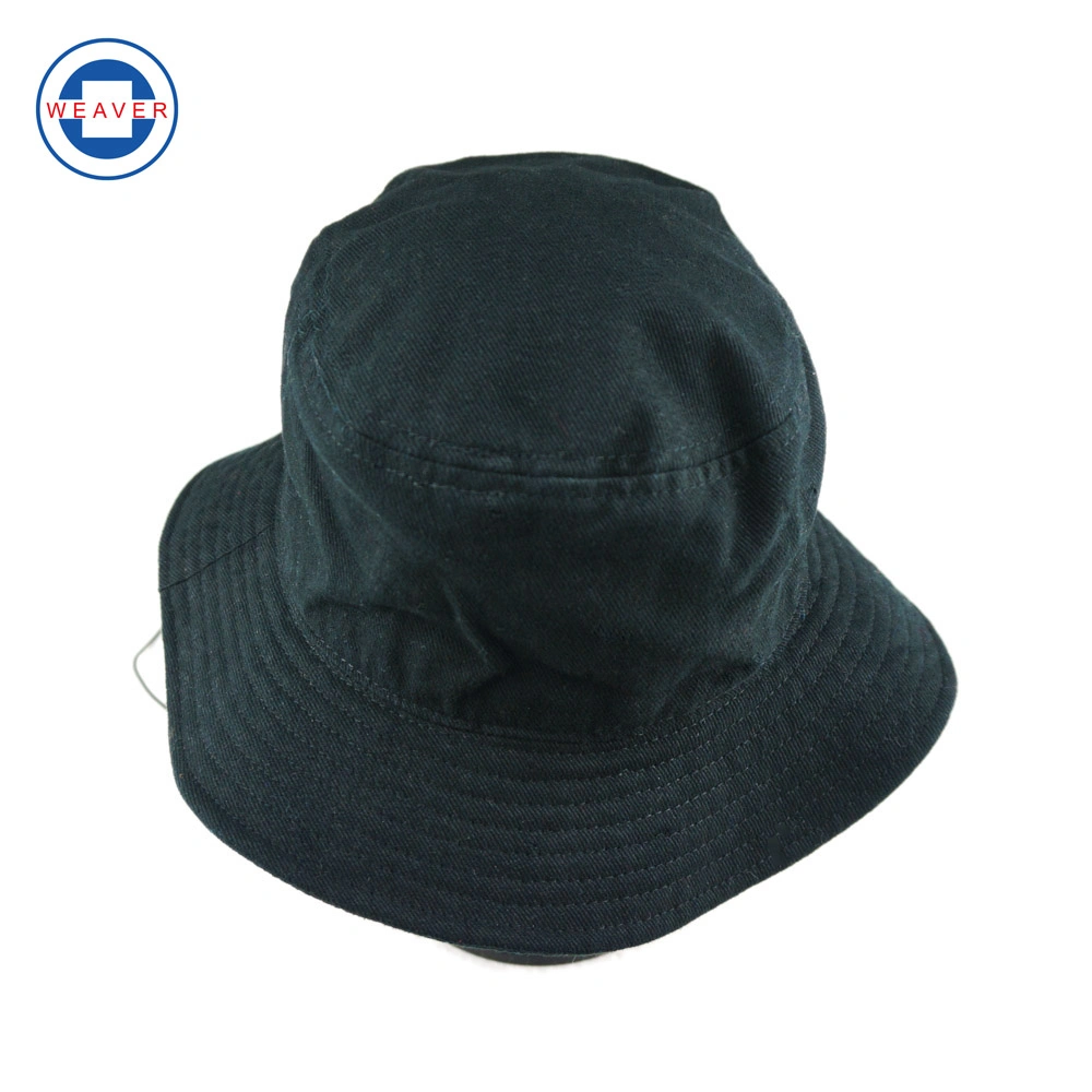 Black Barrel Hat Fisherman Hat Sunhat Bush Hat Beach Hat Outdoor Hat Swamp Hat