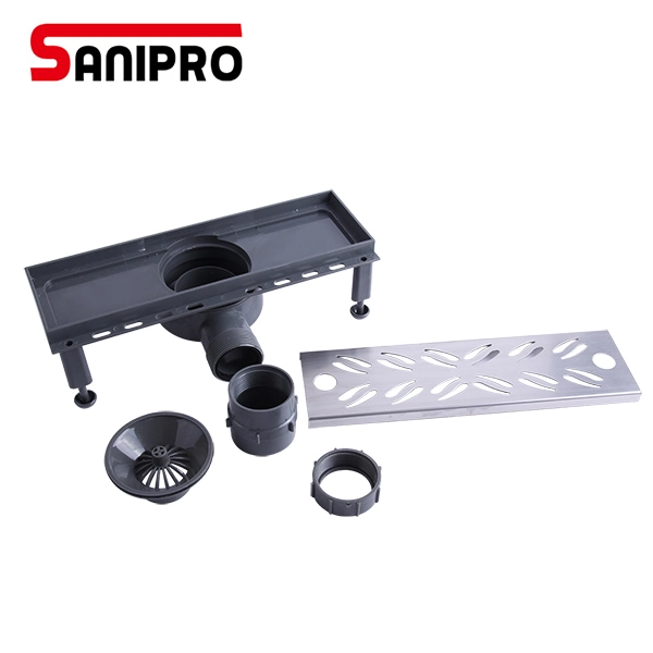 Sanipro 360 Rotation Plastic Shower Drain Plastic Bottom Floor Drain