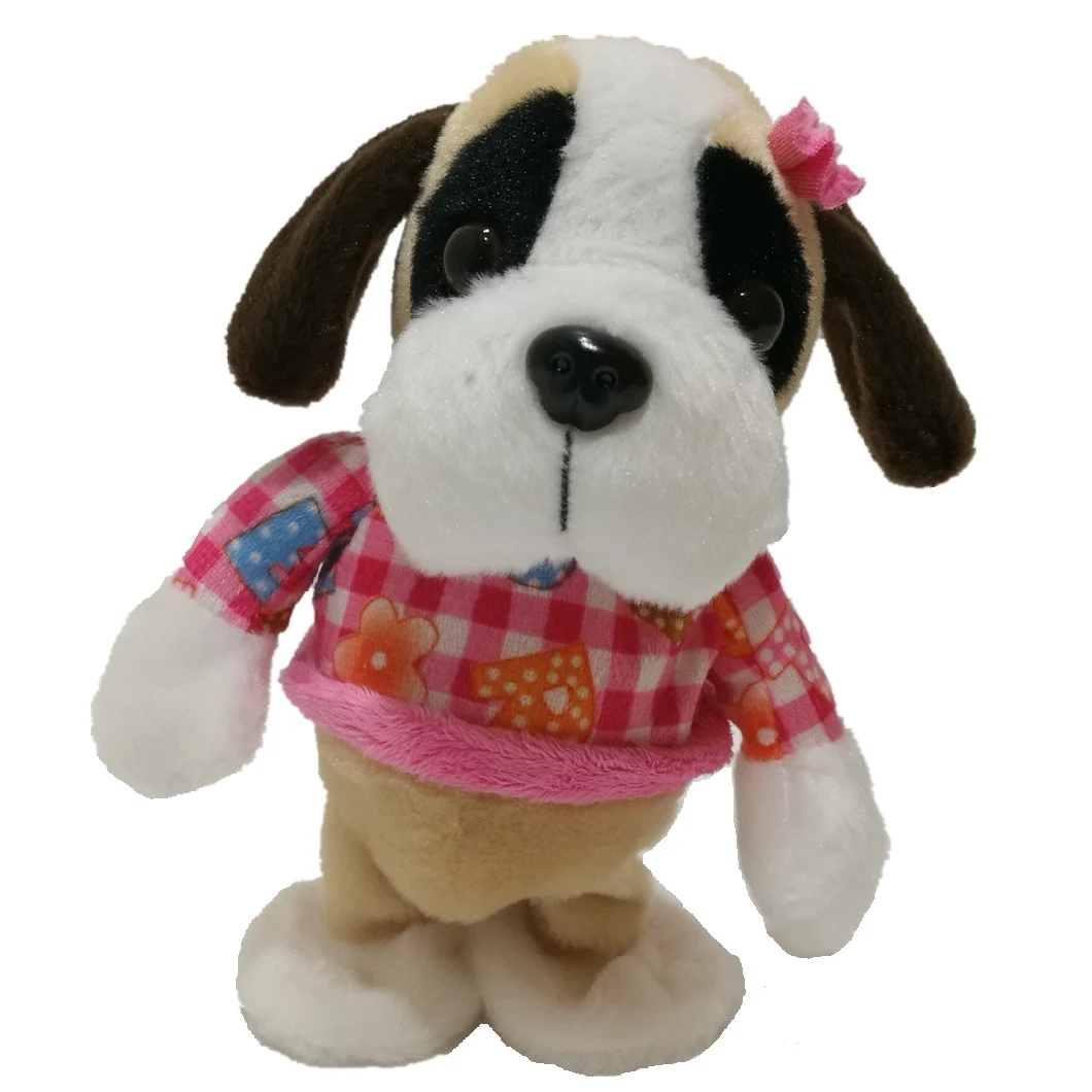 Walking and Barking Plush Dog Toy Cute Stuffed Dog