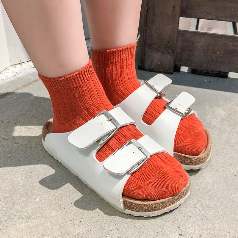 S/M/L Organic Cotton Non Slip 3D Cartoon Tube Sock Baby Children Boy Girl Socks