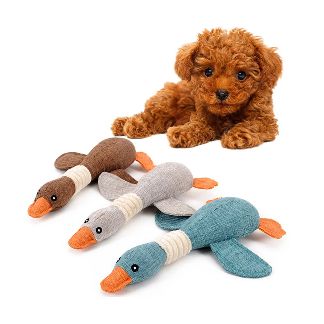 New Dog Toys Stuffed Squeaking Animal Plush Pet Toys