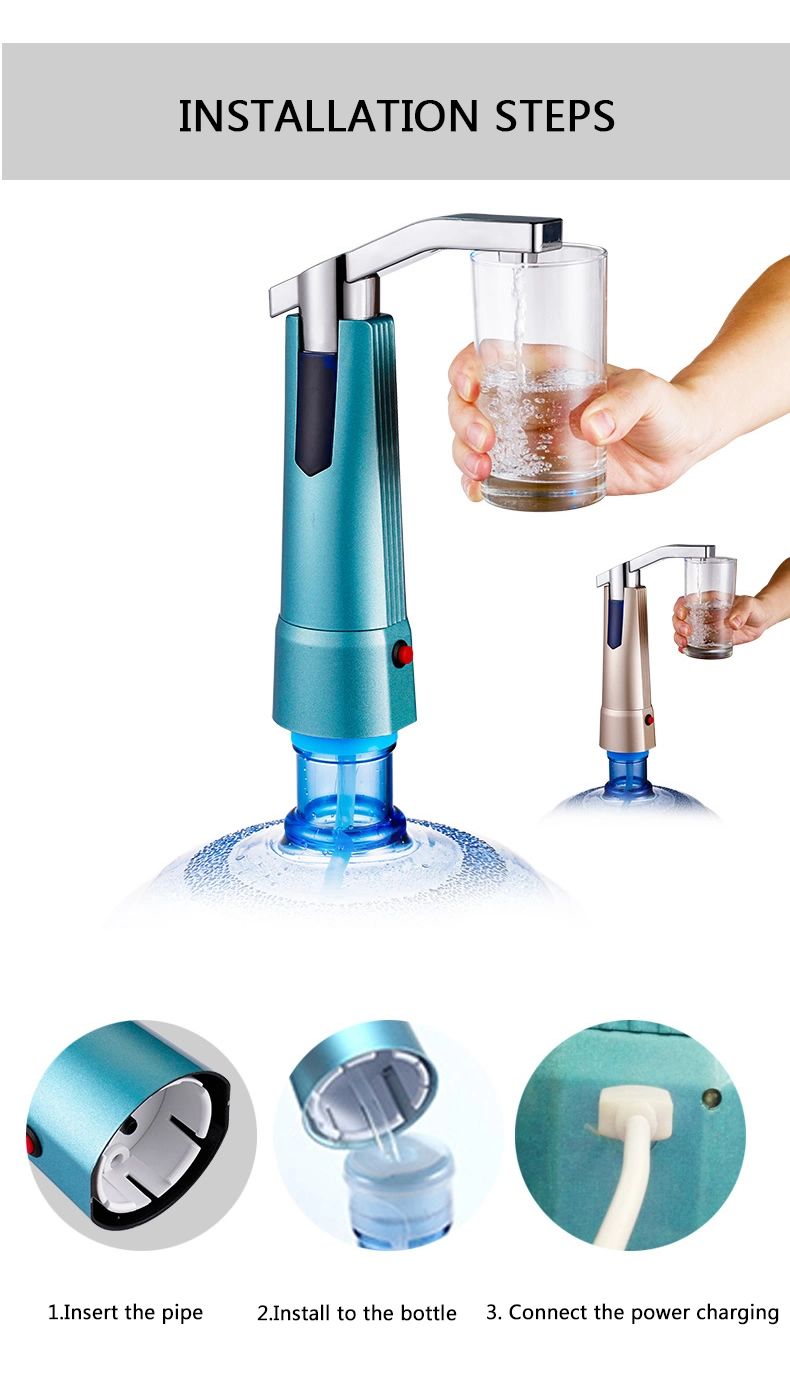 2018 Hot Sale Rechargeable Portable Drinking Water Bottle Dispenser