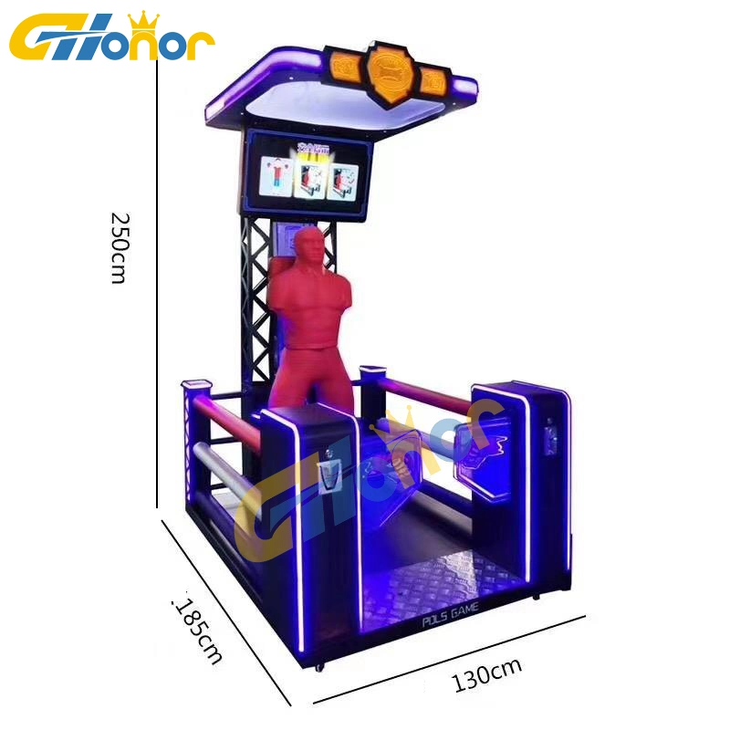 Indoor Adult Boxing Game Arcade Boxing Ring Coin Operated Boxing Game Arcade Fighting Punch Game Machine Arcade Boxing Game Machine for Adult