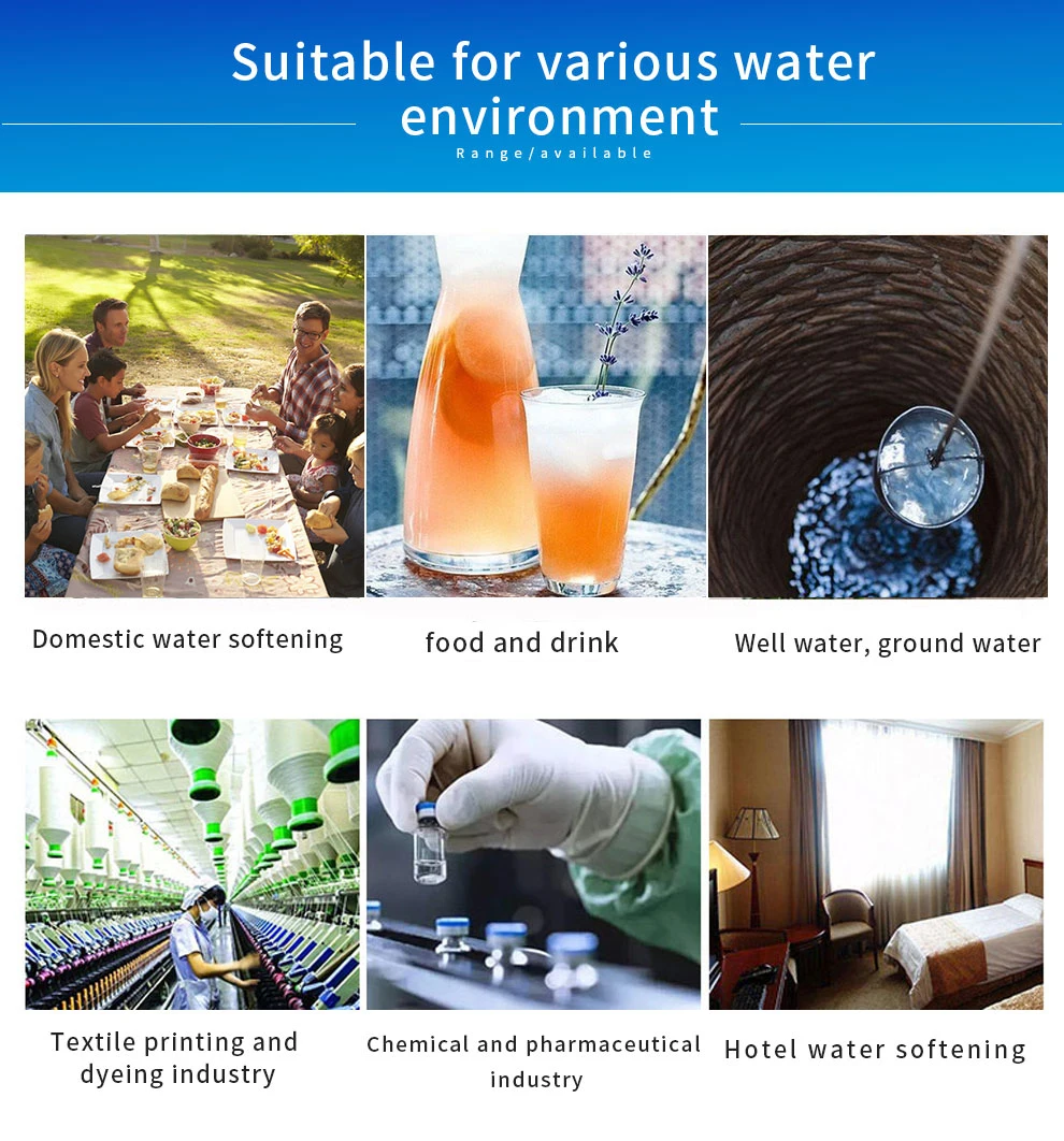 Economic Operation Auto Valve Water Softener System Water Softener
