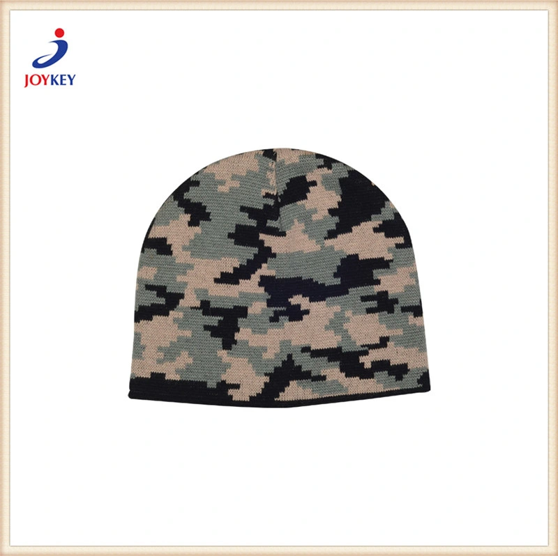 Camouflage Acrylic Hat, Military Beanie Hat, Military Hat, Camouflage Knitted Hat