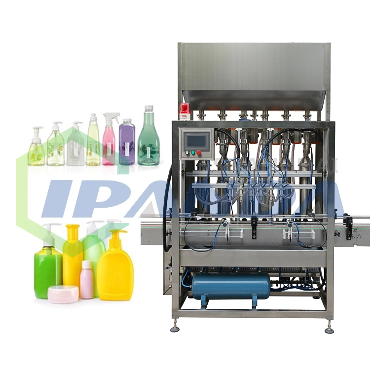 Automatic Spray Shampoo Shower Plastic Bottle Filling Capping Machine