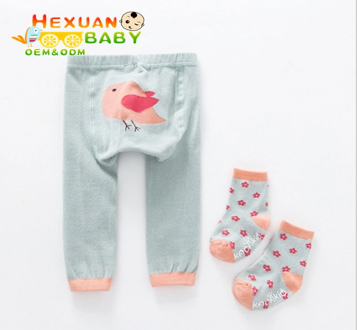 Baby Girls Tights Soft Knit Cotton Leggings for Baby Big Toddler Socks Infant Pants