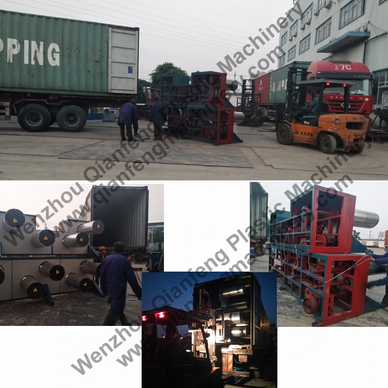 Plastic PP/PE Flat Yarn Extruder Tape Drawing Extruding Machine Plant