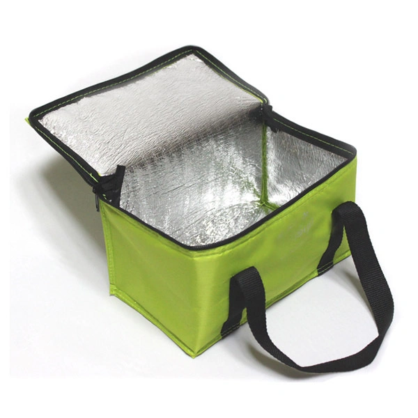 Custom Print Portable Non Woven Large Insulated Lunch Cooler Bag