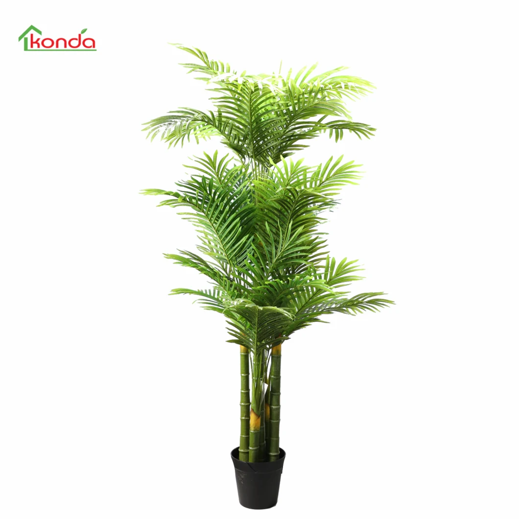 Wholesale China High Quality Artificial Palm Bonsai Tree with Nature Tree Bark