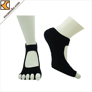 Toesox Socks Women's Bellarina Half Toe Grip Non-Slip for Ballet (164022SK)