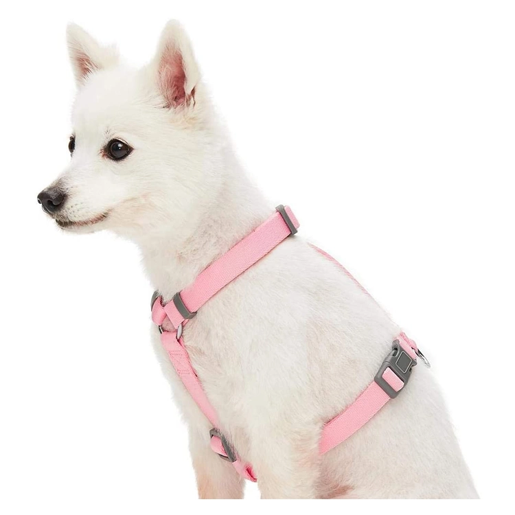 Classic Solid Color Nylon Dog Harness Adjustable Harness for Dogs