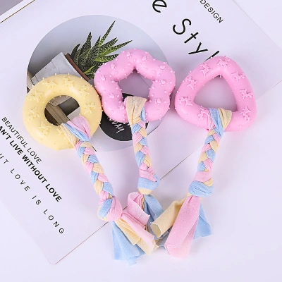 Eco-Friendly TPR Dog Chewing Pet Anti Biting String Toys