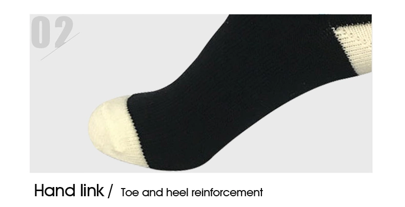 Stripe Designed Men's Nylon Football Sock