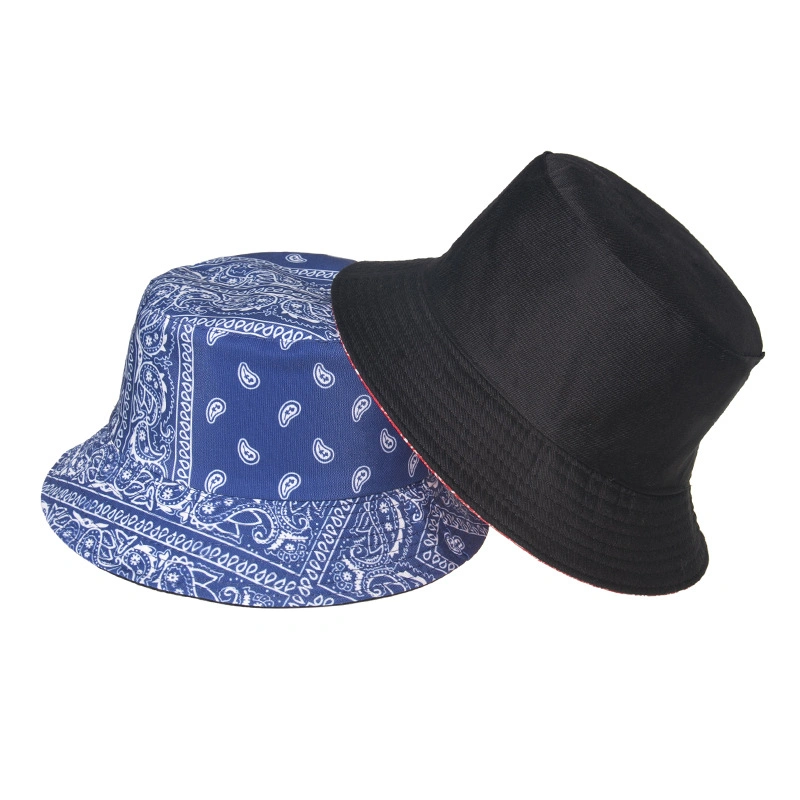 European and American Style Cashew Print Fisherman Hat Bucket Cap