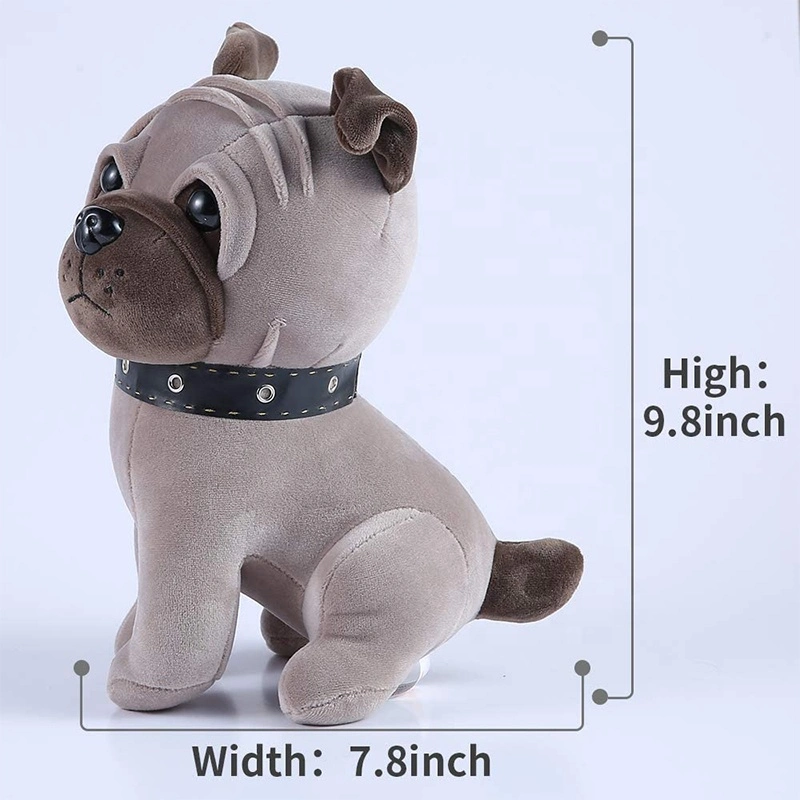 Custom High Quality Handmade Materials Super Soft Stuffed Animal Lifelike Durable Puppy Dog Plush Toy
