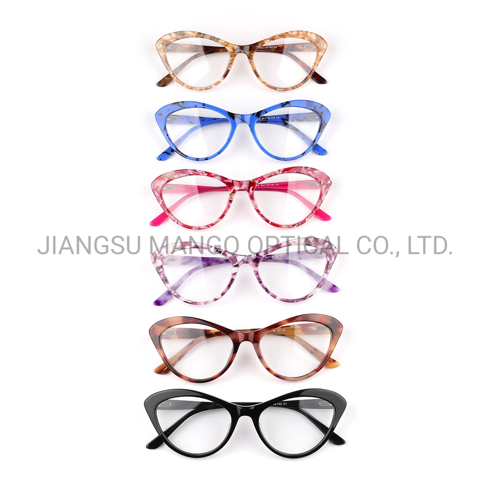 Cat Eye Acetate Optical Frame Ladies Eyewear Glasses Eyeglass Frame