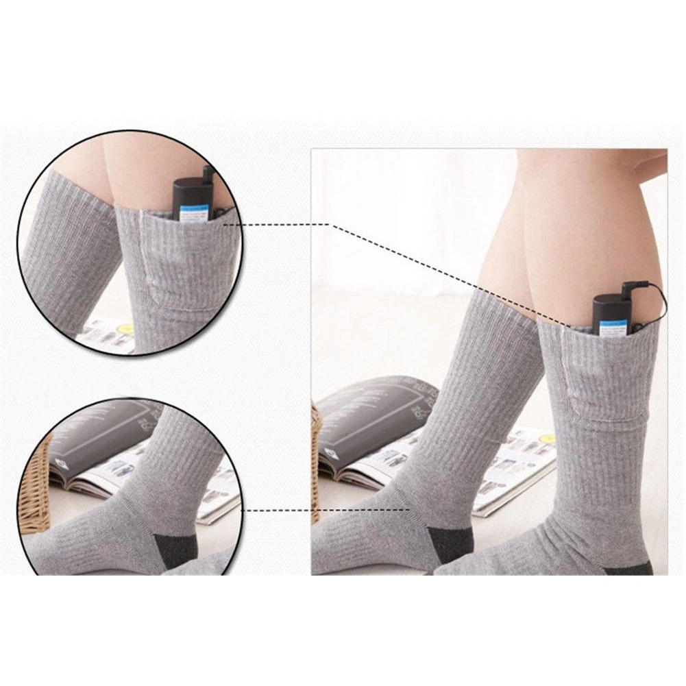 USB Electric Heated Socks Winter Outdoor Working Heating Socks Th13103