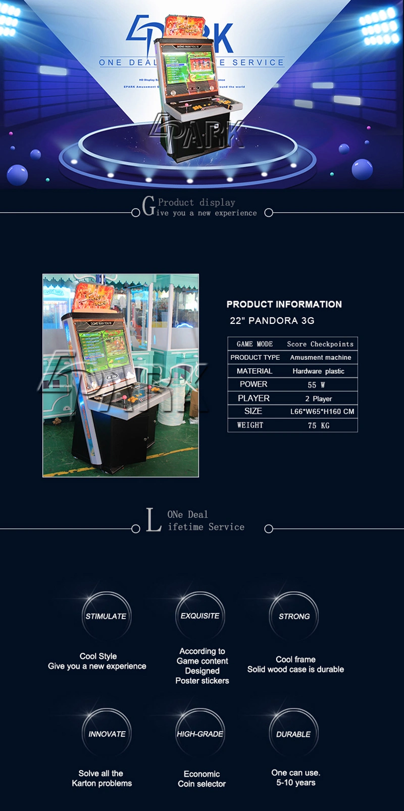 Hardware 32 Inch Electronic Simulator Slot Game Street Fighter Frame Fighting Arcade Game Machine