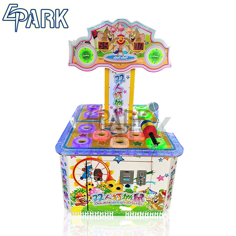 Popular Indoor Games Coin Operated Hit Frog Arcade Hammer Game Machine