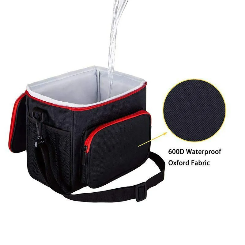 Portable Lunch Bag Thermal Insulated Cooler Handbag School Food Storage Bags