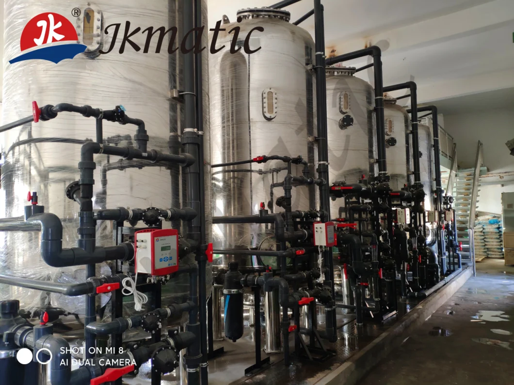 Jkmatic Industrial Use Resin Exchange Water Treatment Equipment/Water Softener Treatment Equipment /Industrial Water Softener/Industrial Water Purifier Filter