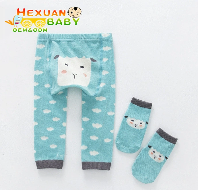 Baby Girls Tights Soft Knit Cotton Leggings for Baby Big Toddler Socks Infant Pants