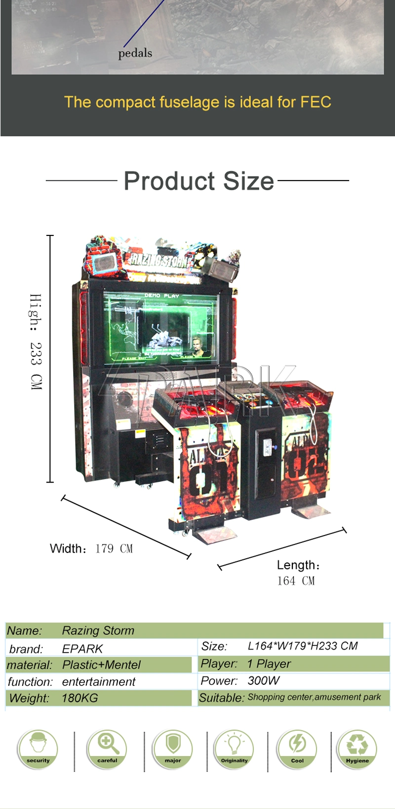 Janpan Retro Arcade Machine Laser Shooting Gun Game Machine for Game Center