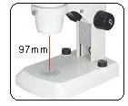 Bestscope BS-3020t Trinocular Zoom Stereo Microscope with 97mm Working Distance
