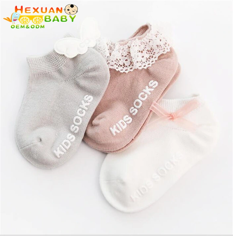 Spring Autumn New Cotton Socks Non-Slip Baby Socks for Kids Newborn Loose Floor Socks