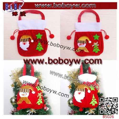 Party Goods Christmas Socks Gift Bag for Party Children's Decoration Christmas Items (B5035)