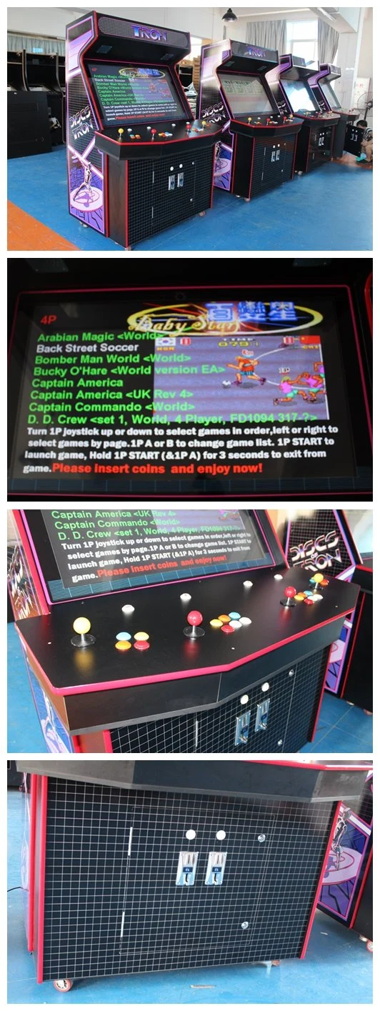 Wholesale Old Arcade Game Machine with 2100 Street Fighting Games
