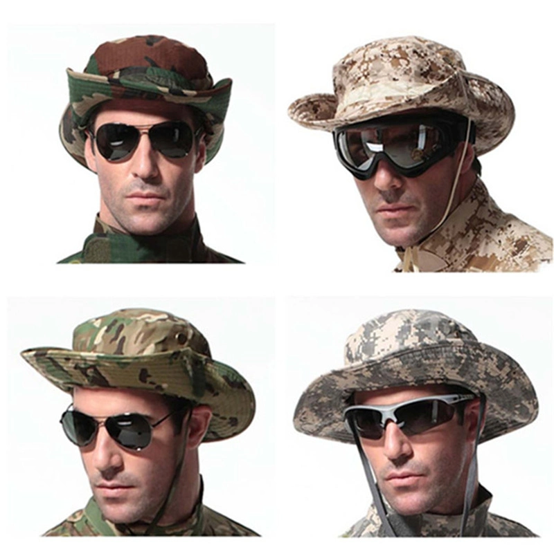 Cp Camo Tactical Military Cap Bucket Hats for Fishing & Hunting