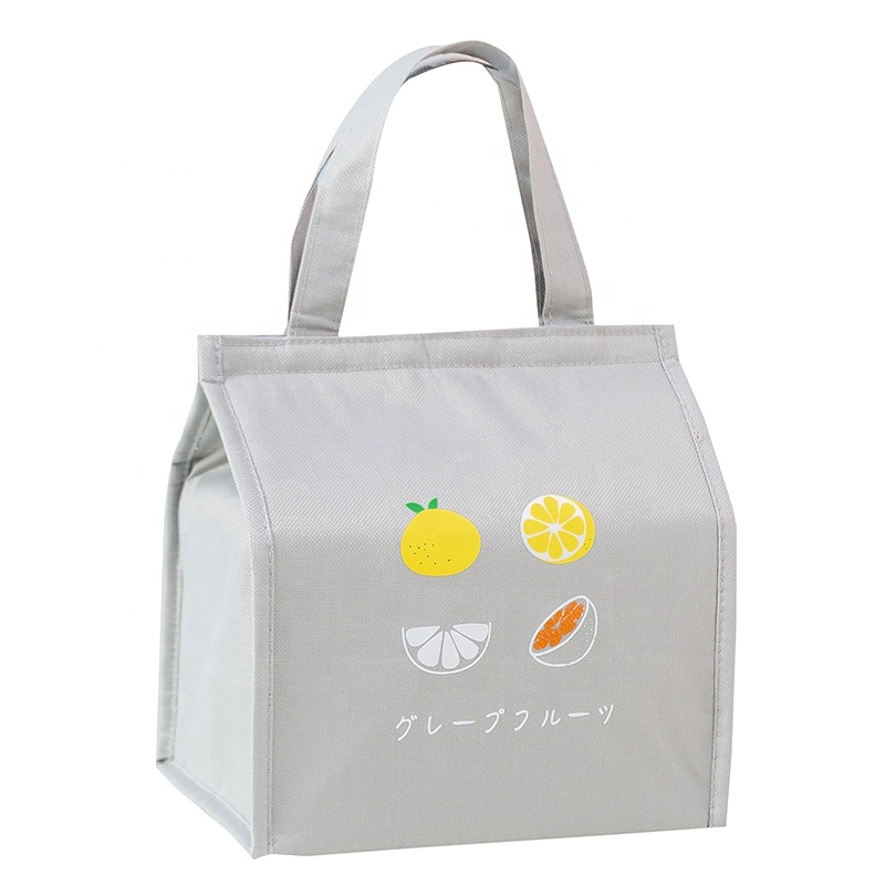 Customized Eco-Friendly Non Woven Cooler Lunch Bag Hot Food Delivery Carry Thermal Bag Waterproof Insulated Food Thermal Bag Factory