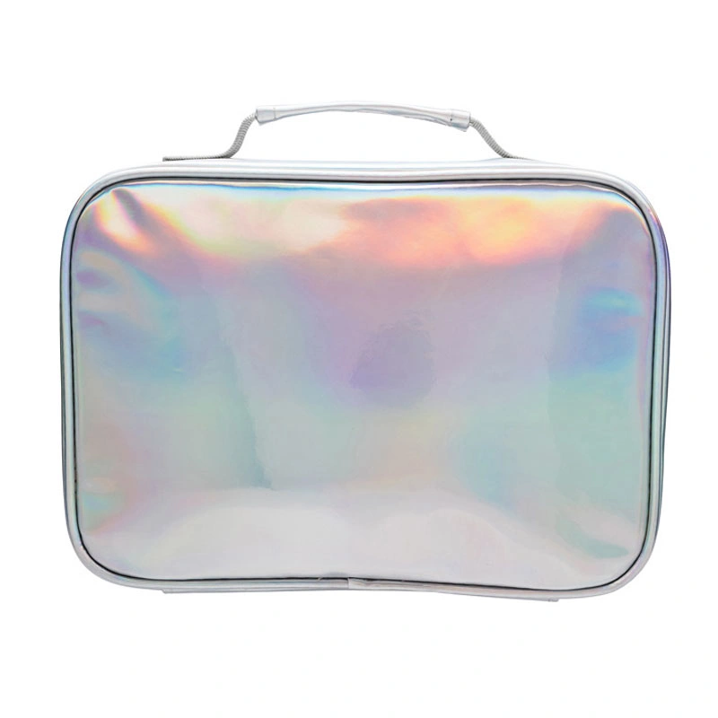 Large Capacity Waterproof Holographic Lunch Bag for Working or School
