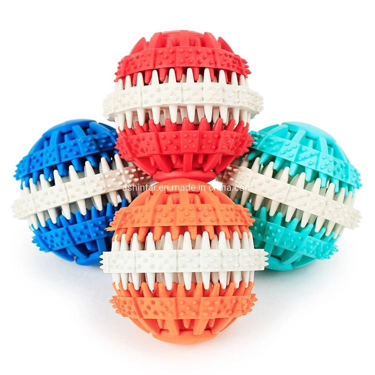 Pet Accessories Rubber Molars Cleaning Tooth Intelligence Chewing Small Ball Pet Dog Toys