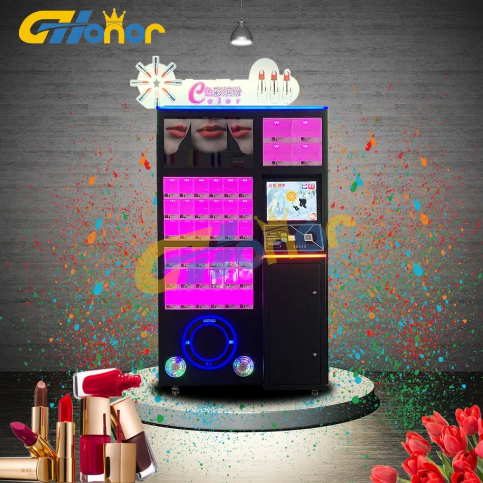 Shopping Mall Game Machine Makeup Vending Game Machine Lipstick Vending Coin-Operated Gift Machine Smart Electronic Prize Vending Gift Machine for Sale