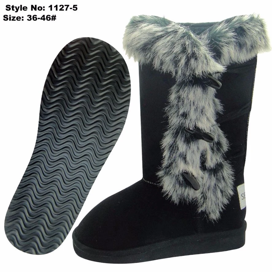 Adorable Women MID-Calf  Winter Boots Fully Lined with Faux Fur Inside