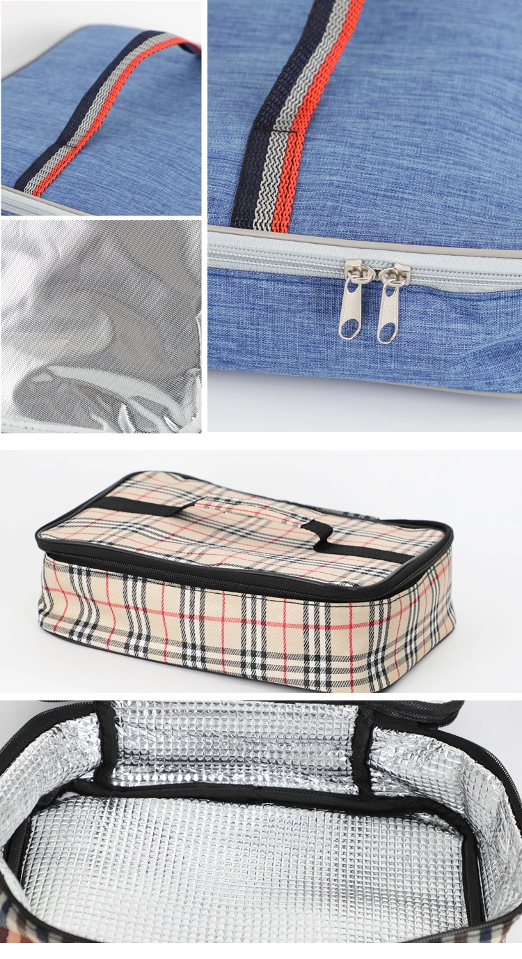 Wholesale Lunch Food Insulated Carry Cooler Bags Thermo Bags for Food Delivery