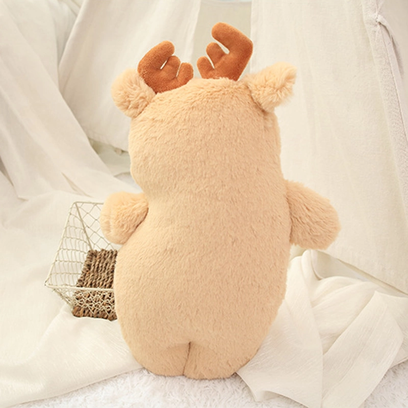 38cm Cute Cartoon Forest Animal Baby Comfort Plush Toy Creative Storytelling Rabbit Bear Stuffed Plush Soft