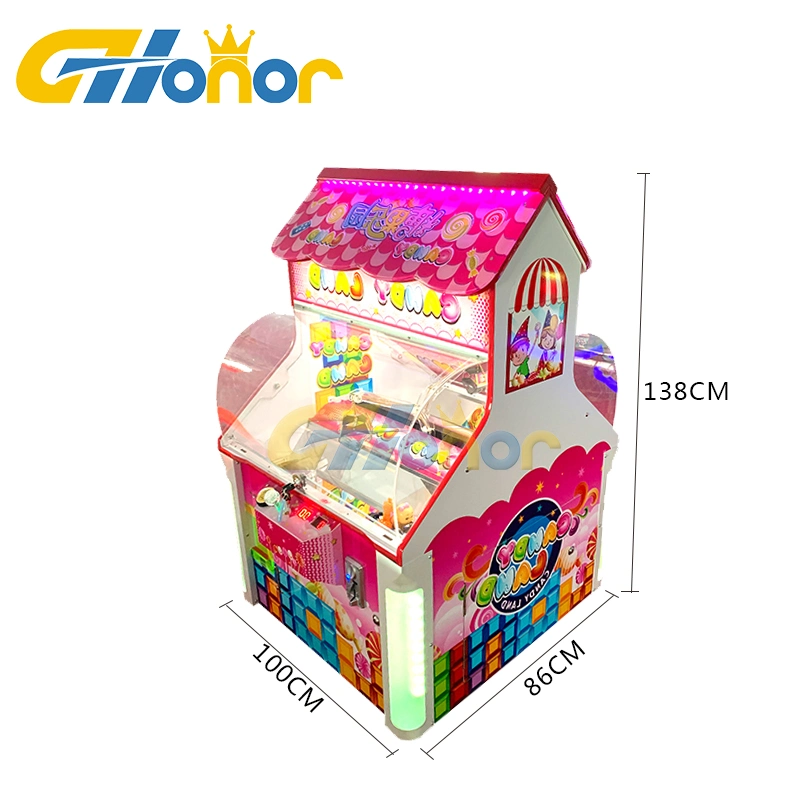 Hot Selling 2 Players Arcade Kids Game Machine Arcade Gift Vending Game Coin Operated Candy Claw Crane Machine Arcade Catching Candy Game Machine for Kids