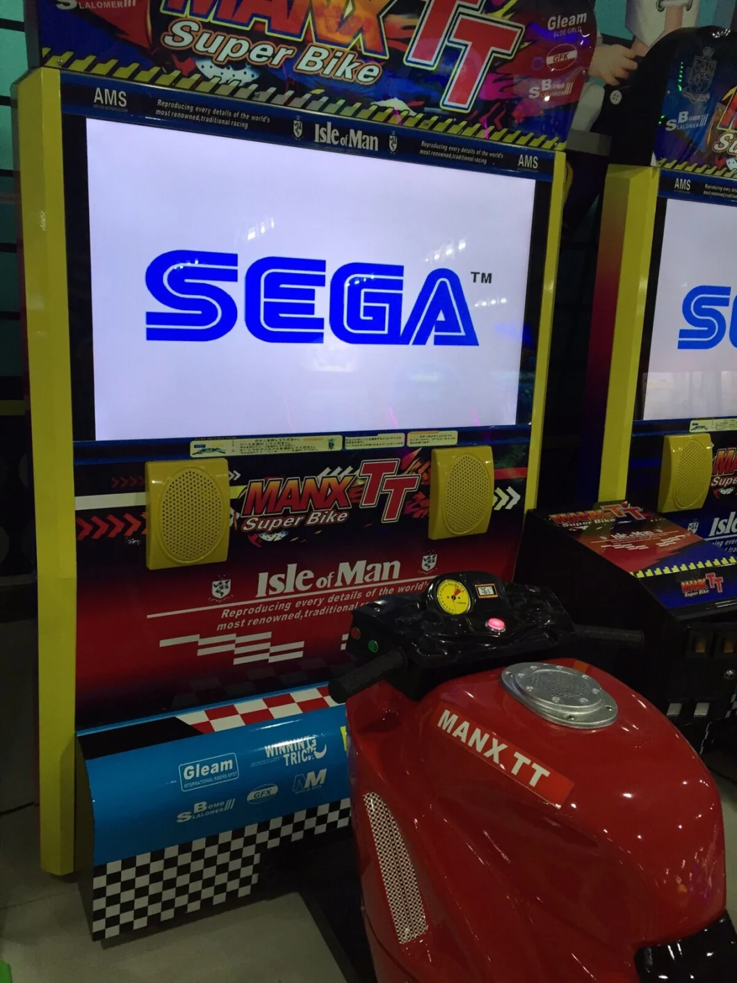 Motorcycle Racing Video Game Machine Simulator Machine for Game Zone