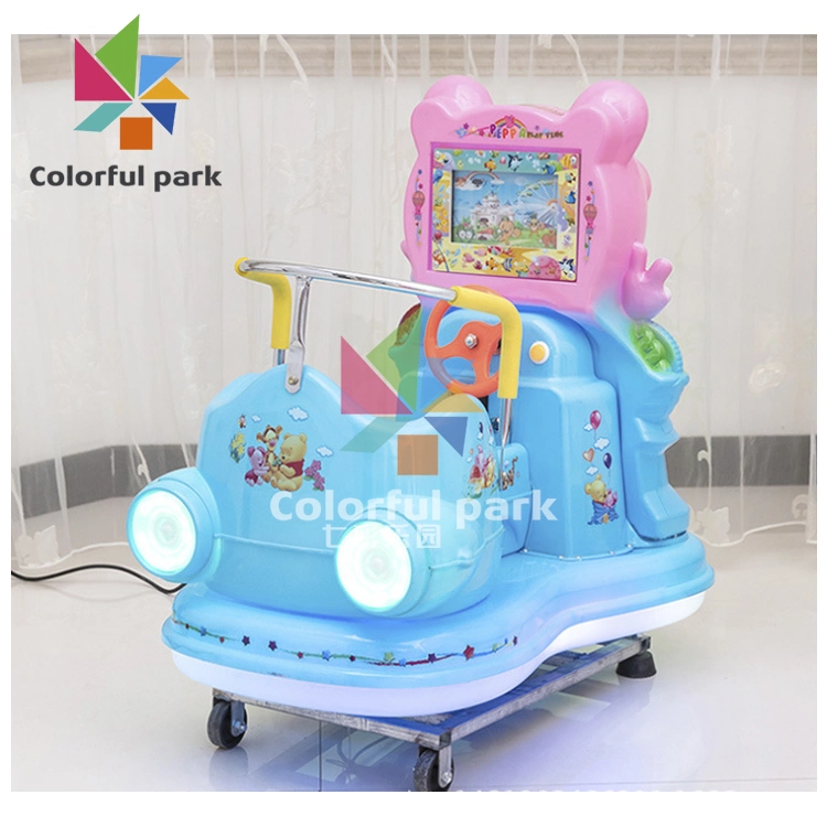 Colorful Park Swing Game Machine Simulation Riding Coin Operated Games