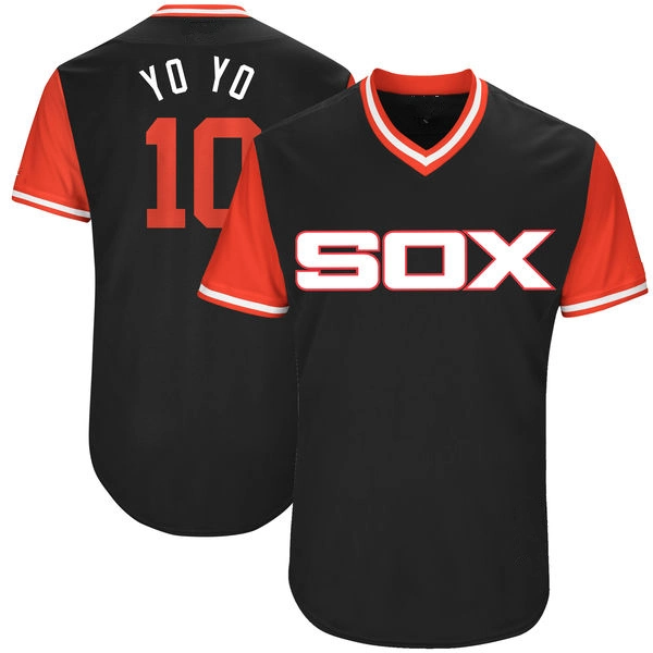 White Sox Jerseys 10 Yoan Moncada Baseball Jerseys