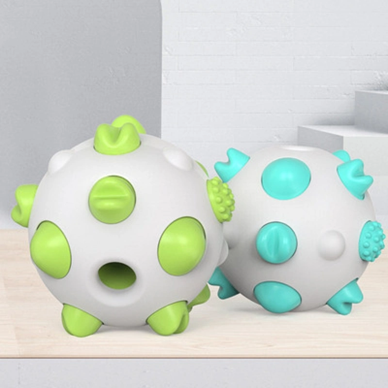 Pet Dog Toy Interactive Chew Toy Non Toxic Bite Resistant Rubber Ball Esg16303