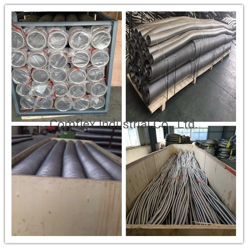 High Quality Stainless Steel Corrugated Wire Braided Flexible Hose with Welded End Fittings